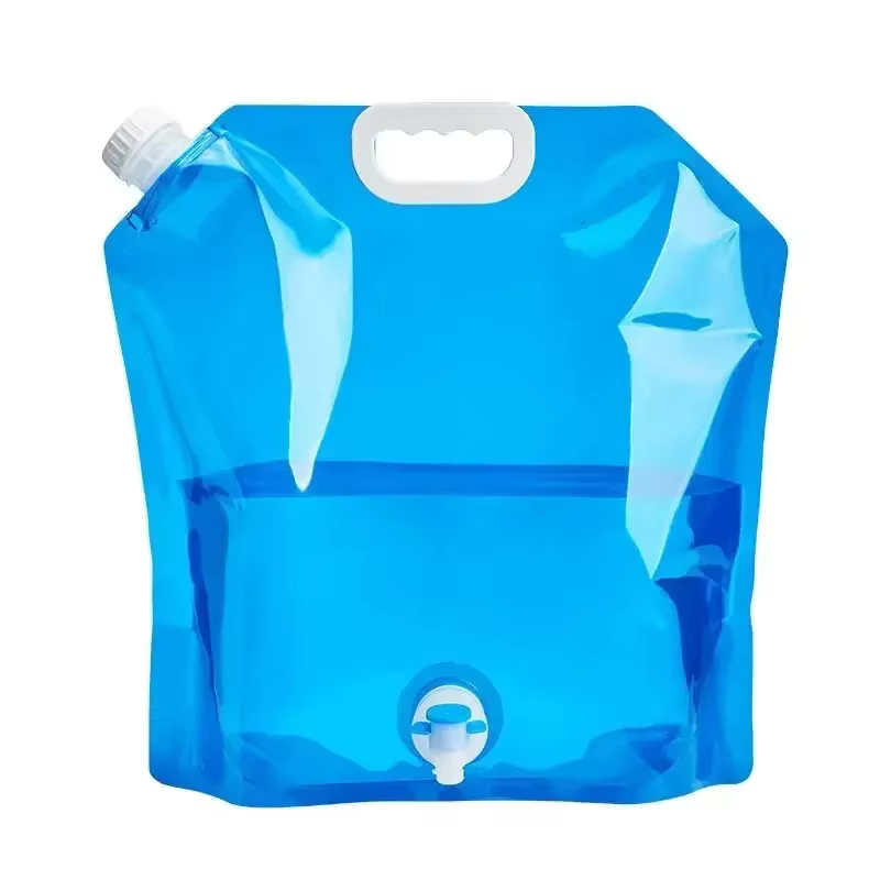 5/10L Camping sac à eau Portable pliant seau d'eau grand récipient