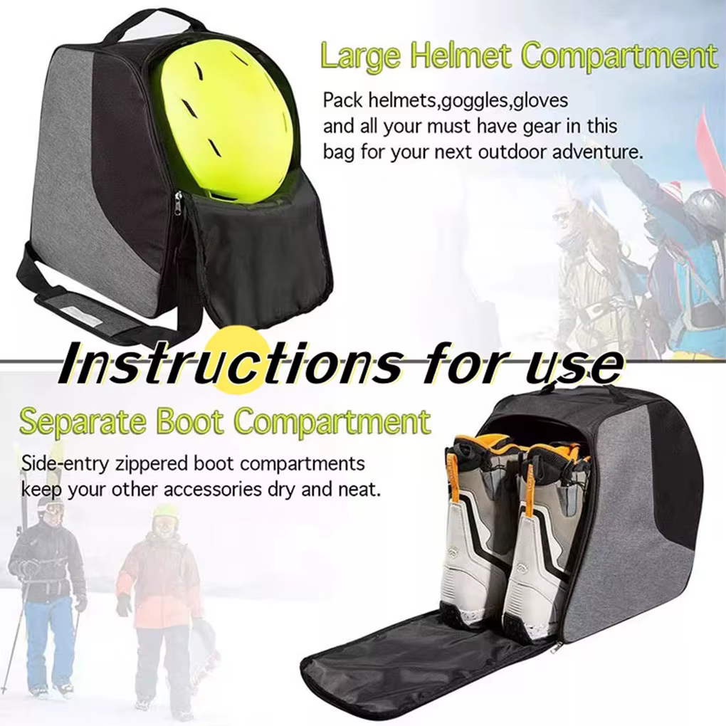 Sac de chaussures de Ski imperméable pour l'hiver et l'extérieur