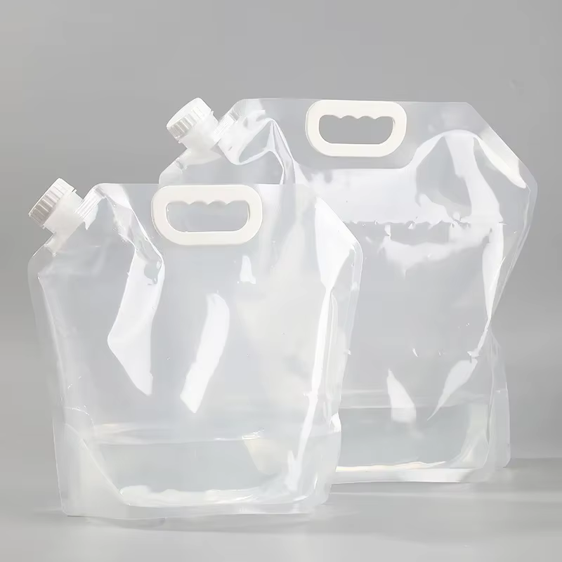 5/10L Camping sac à eau Portable pliant seau d'eau grand récipient