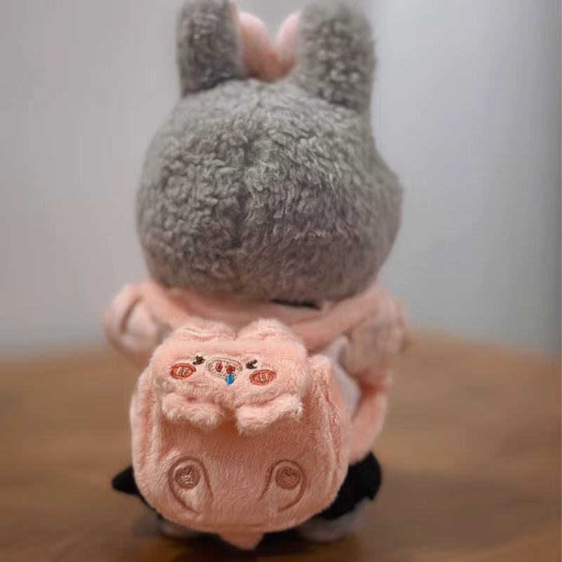 Sac à dos Labubu fait main pour poupées de 15-17 cm, sacs pour poupées, sac à dos assorti pour poupée, accessoires de remplacement de vêtements