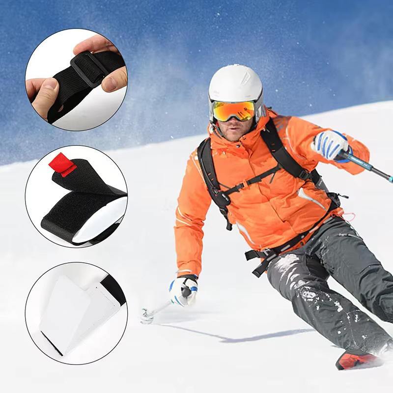 Porte-épaule pour poteau de Ski avec cils