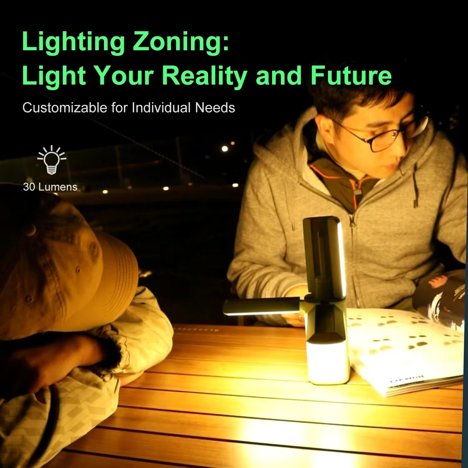 Nouveau KLARUS CL2 Pro lampe de poche LED lumières de Camping de très grande capacité avec Powerbank 14000mAh