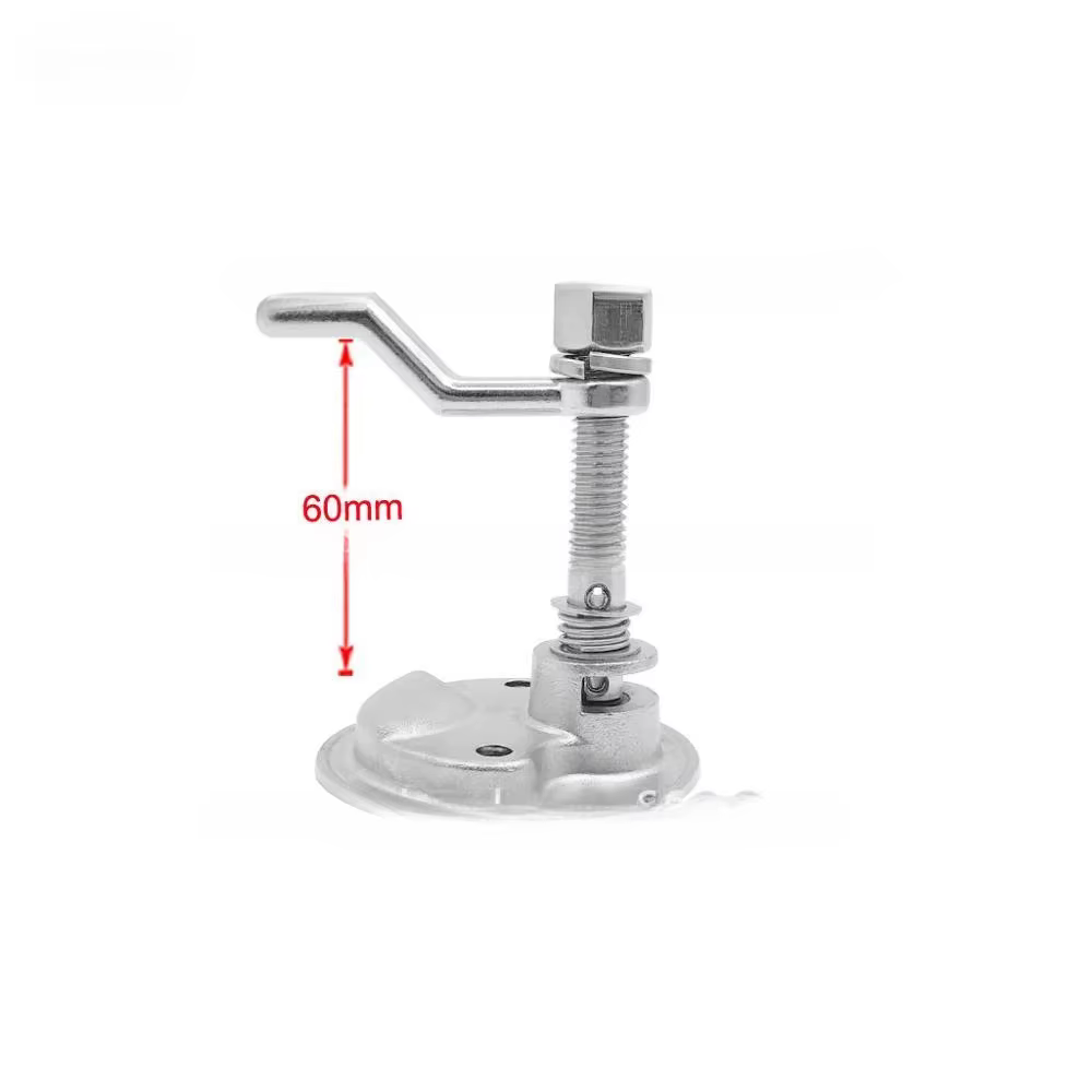 Loquet à came affleurant en acier inoxydable 316, loquet de pont à nervures, quincaillerie marine, serrure de sol de bateau, accessoire de Yacht