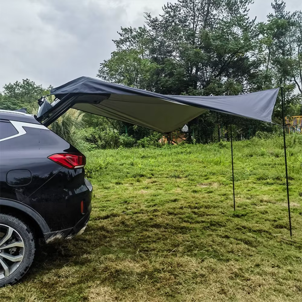 Tente arrière de voiture portable à ventouse