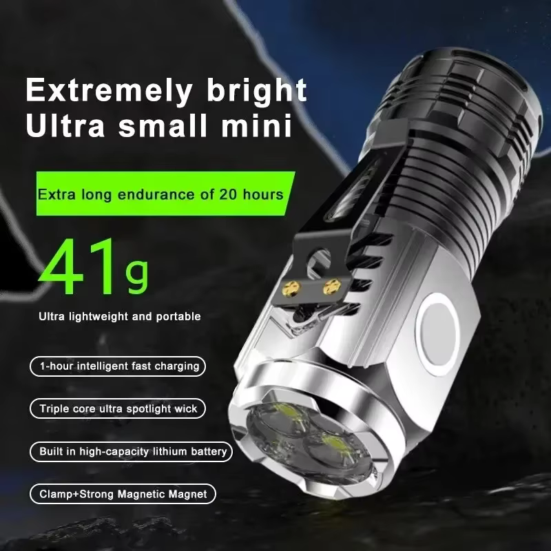 Lampe de poche Super lumineuse à 3led