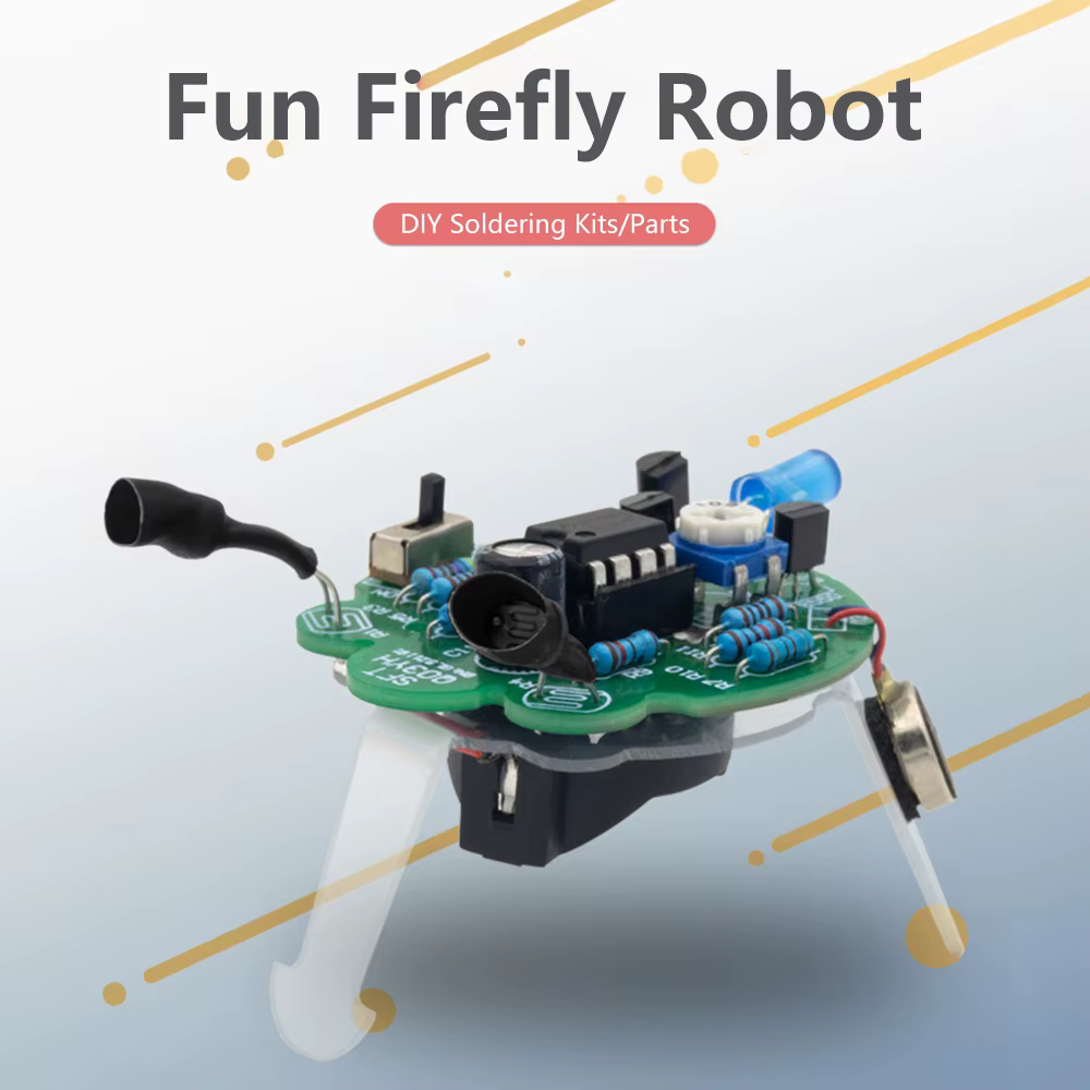 Le Robot Intelligent souffle la Source de lumière pour déplacer