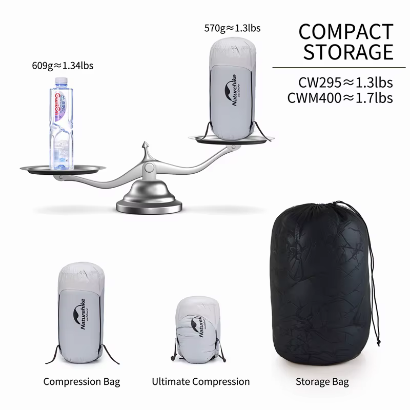 Naturerandonnée canard vers le bas sac de couchage ultraléger imperméable quatre saisons enveloppe sac