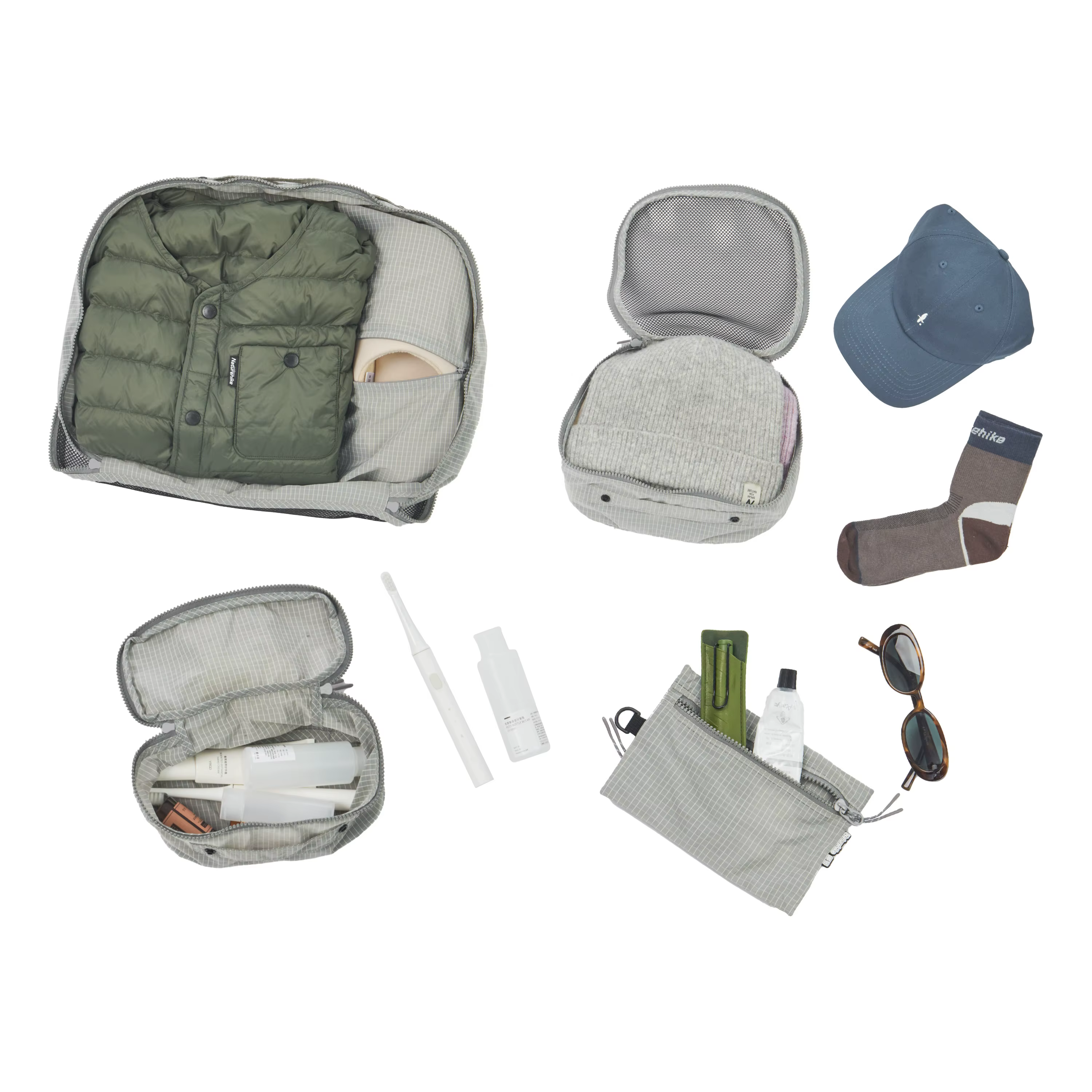 Naturehike ModBox sac de rangement de voyage sacs de séparation de bagages ultraléger sac à dos en plein air Camping