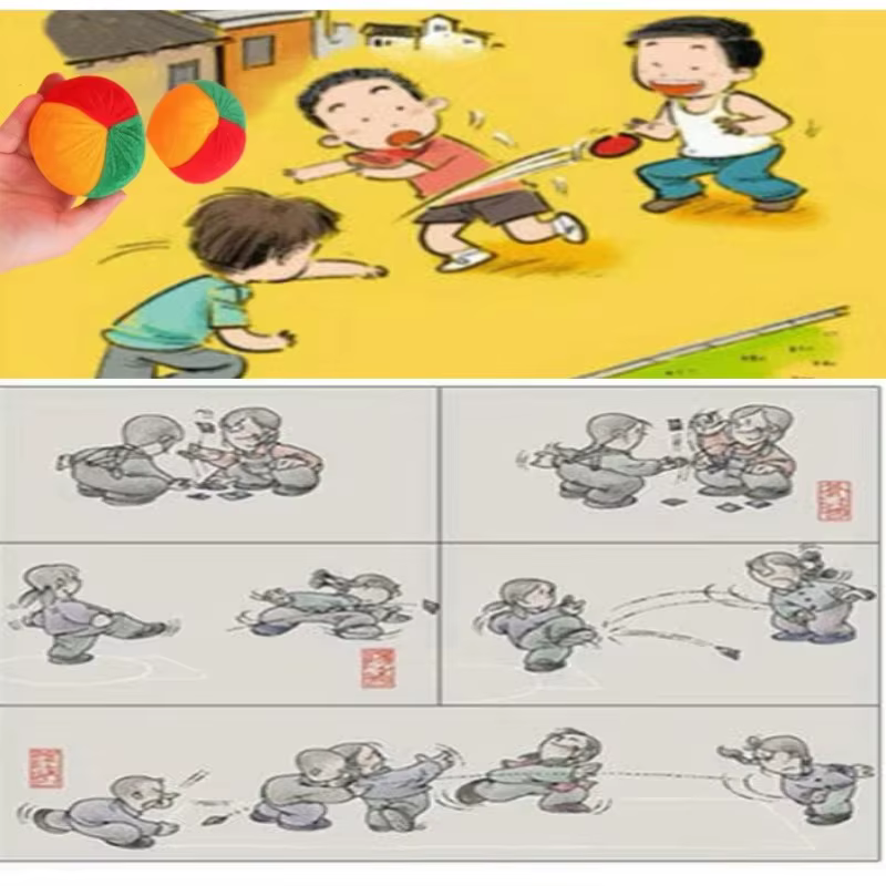 Jeu de lancer de sacs de sable amusants, Mini sacs de sable, Husks de riz, sacs de sable et balles, compétition de maternelle pour enfants, jouets de Sport en plein air