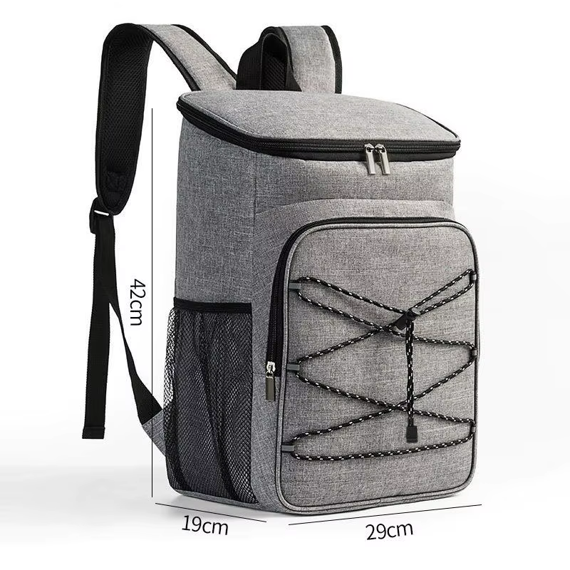 Sac à dos isolé-sac isolé en tissu Oxford grande capacité pique-nique en plein air sac à dos