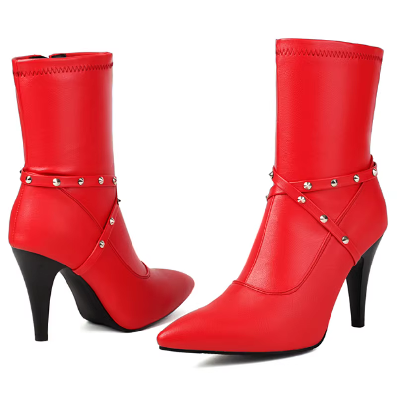 Bottines vertes pour femmes