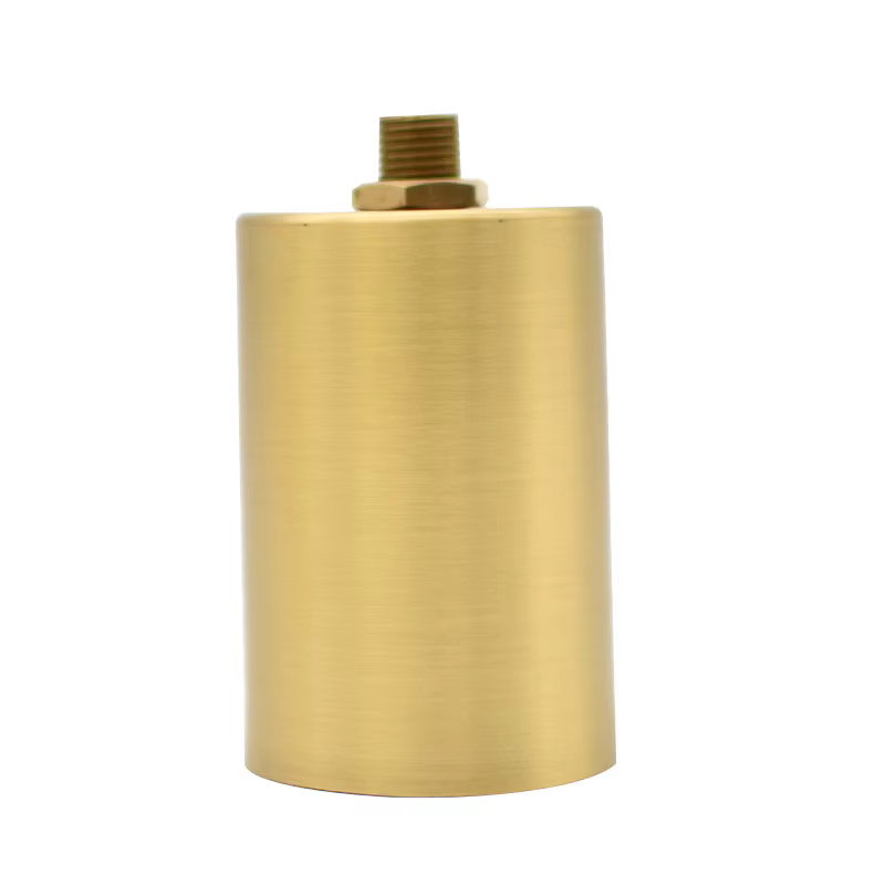 2 supports de lampe en laiton 100% avec douille intérieure en céramique, support d'ampoule Edison en cuivre pour éclairage DIY