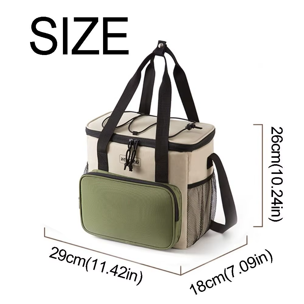 Sac isotherme étanche grande capacité en tissu Oxford