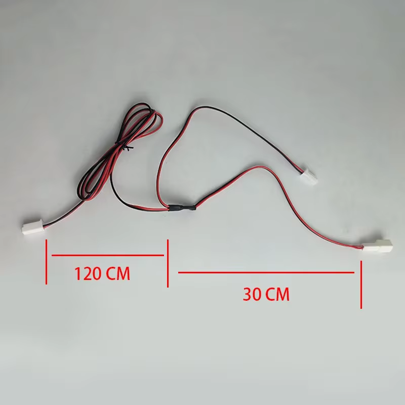 Lampe pied LED avec fil, 2 pièces, pour Toyota Mazda Subaru Yaris Camry Corolla, lumière intérieure, connecteur d'éclairage