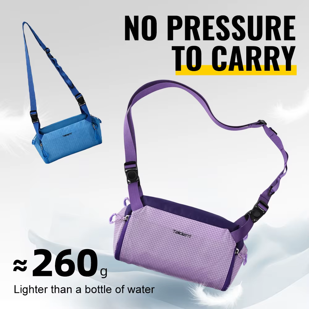 WRELS Sac de taille unisexe grande capacité pour le sport, sac à bandoulière étanche pour la randonnée en plein air, sac de poitrine grande capacité pour le sport