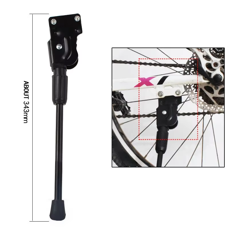 Béquilles de stationnement universelles réglables pour vélo