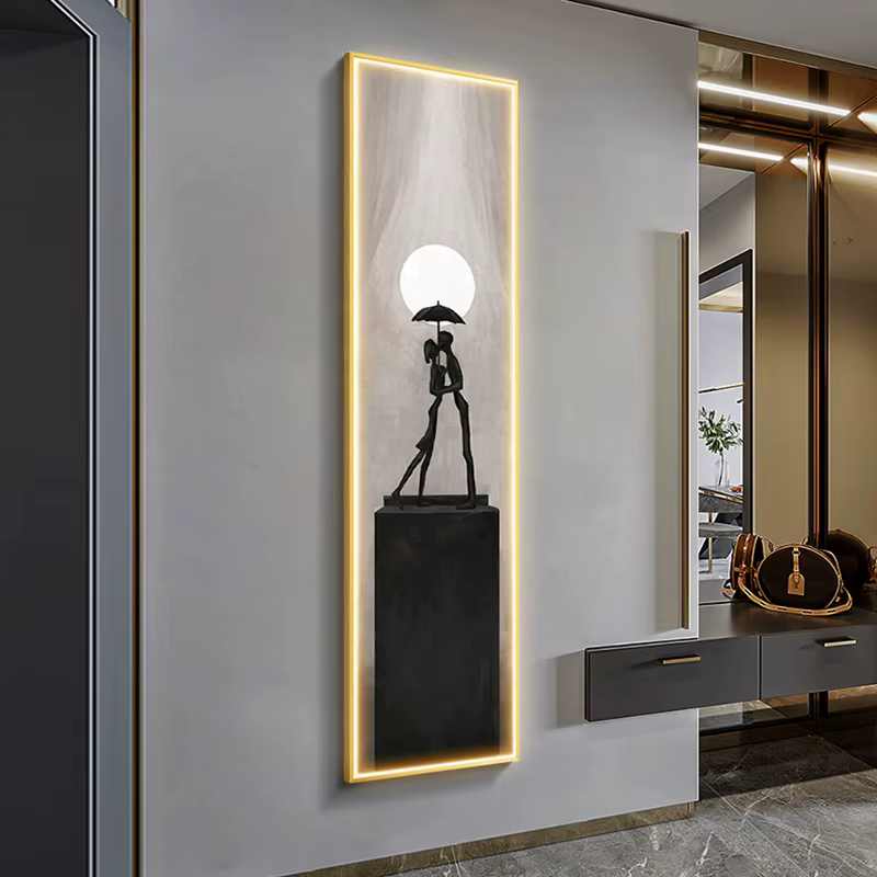 Lampe murale LED moderne abstraite pour salon, cuisine, véranda, couloir, salle à manger, décoration intérieure