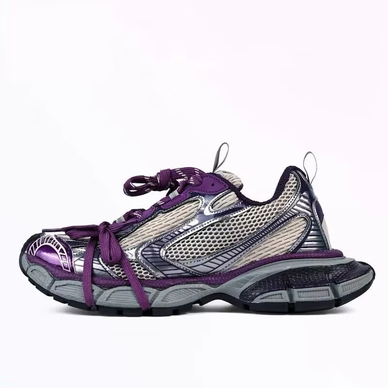 Véritable magasin qualité Paris dix génération 3XL papa chaussures hommes rétro maille chaussures décontractées femmes respirant caoutchouc bas