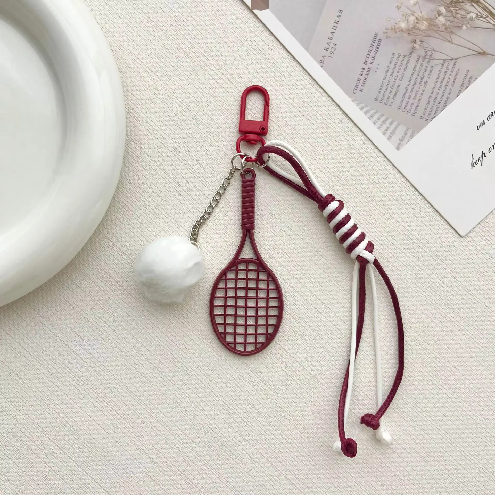 Raquette de Tennis personnalisée en peluche