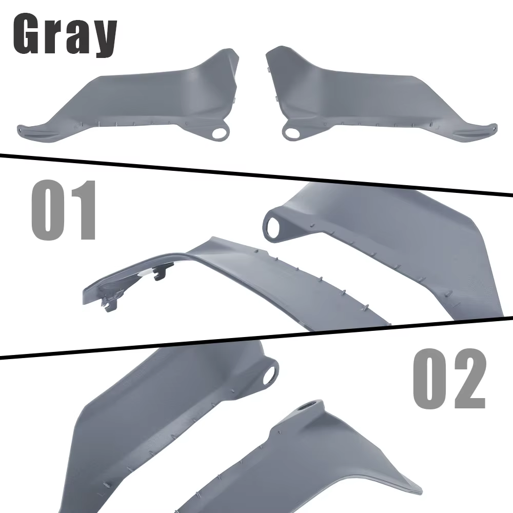 Accessoires de moto pour BMW R1300GS R 1300 GS ADV 2023 2024 2025 – Kit d'extension de protège-mains / garde-mains