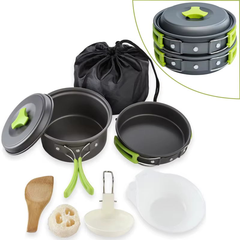 Batterie de cuisine de Camping