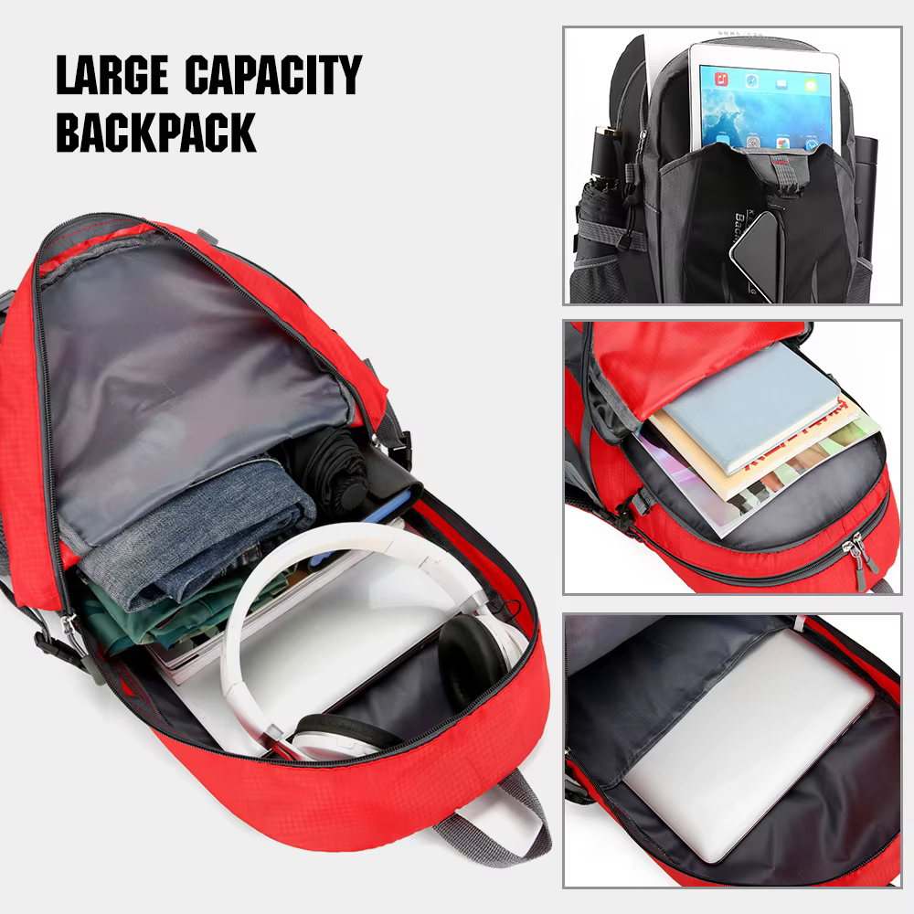 Sac à dos de randonnée imperméable pour hommes et femmes