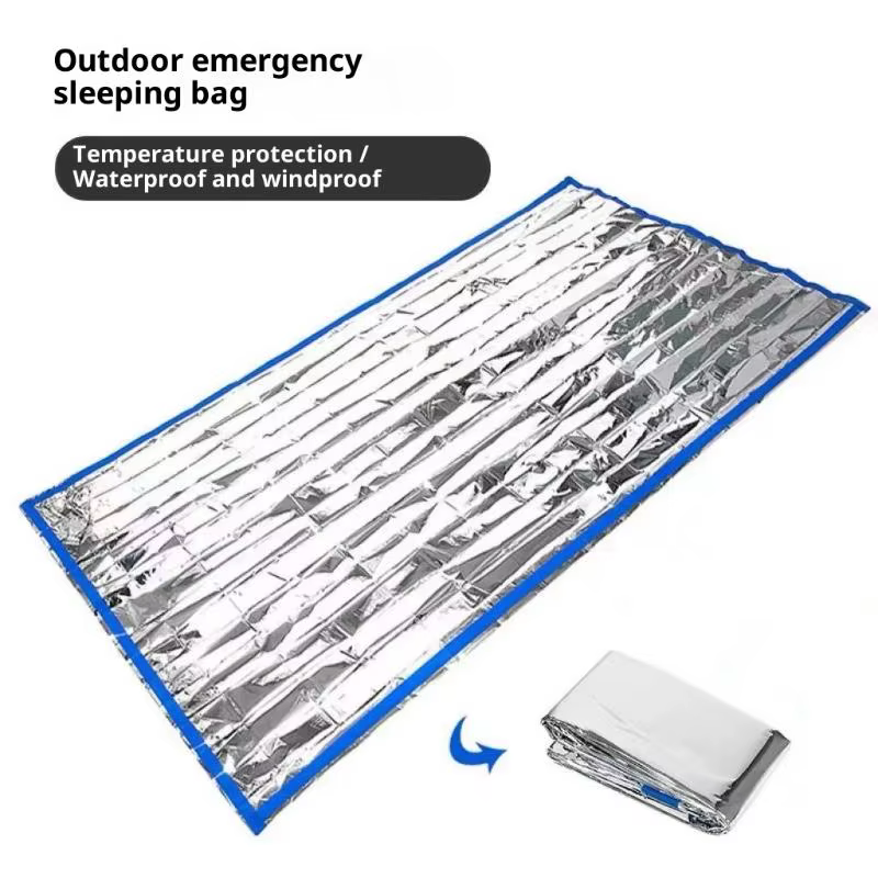Sac de couchage de survie d'urgence Portable et étanche