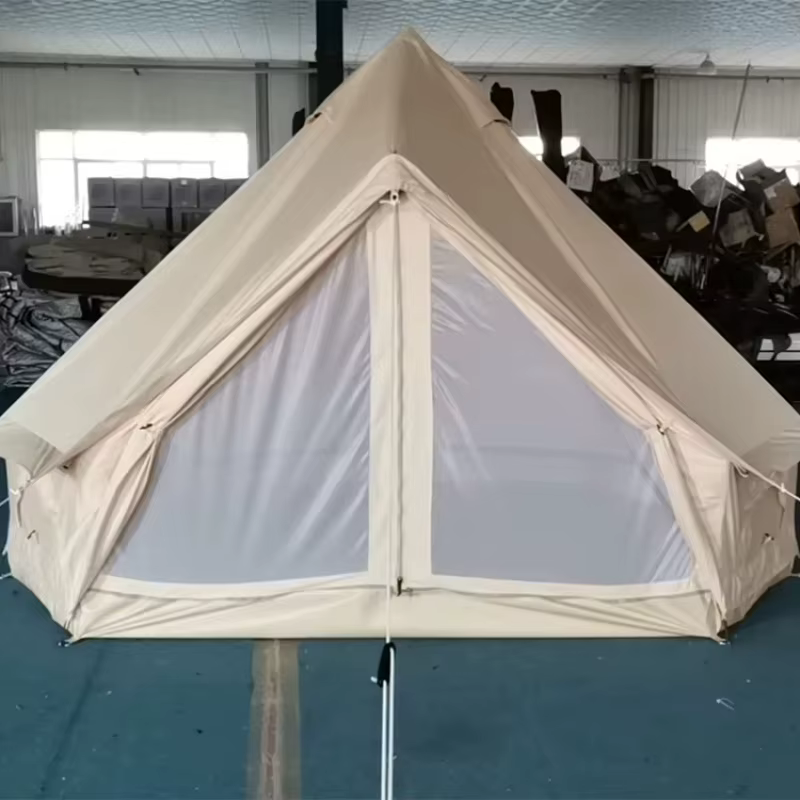 Tente cloche en toile de coton robuste de 3m