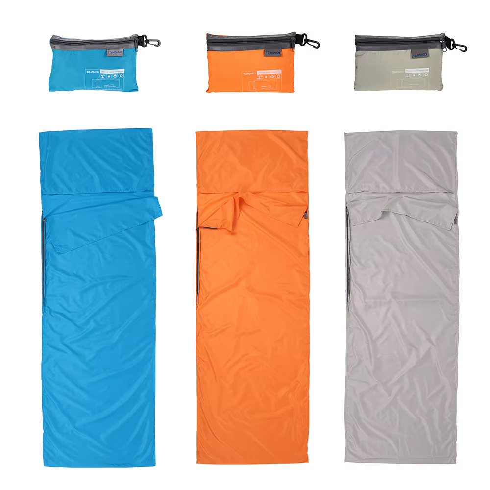 TOMSHOO voyage en plein air hôtel sac de couchage Camping randonnée Polyester Pongee sac