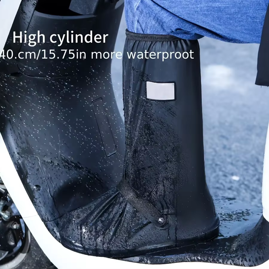 Couvre-chaussures de cyclisme robustes et imperméables
