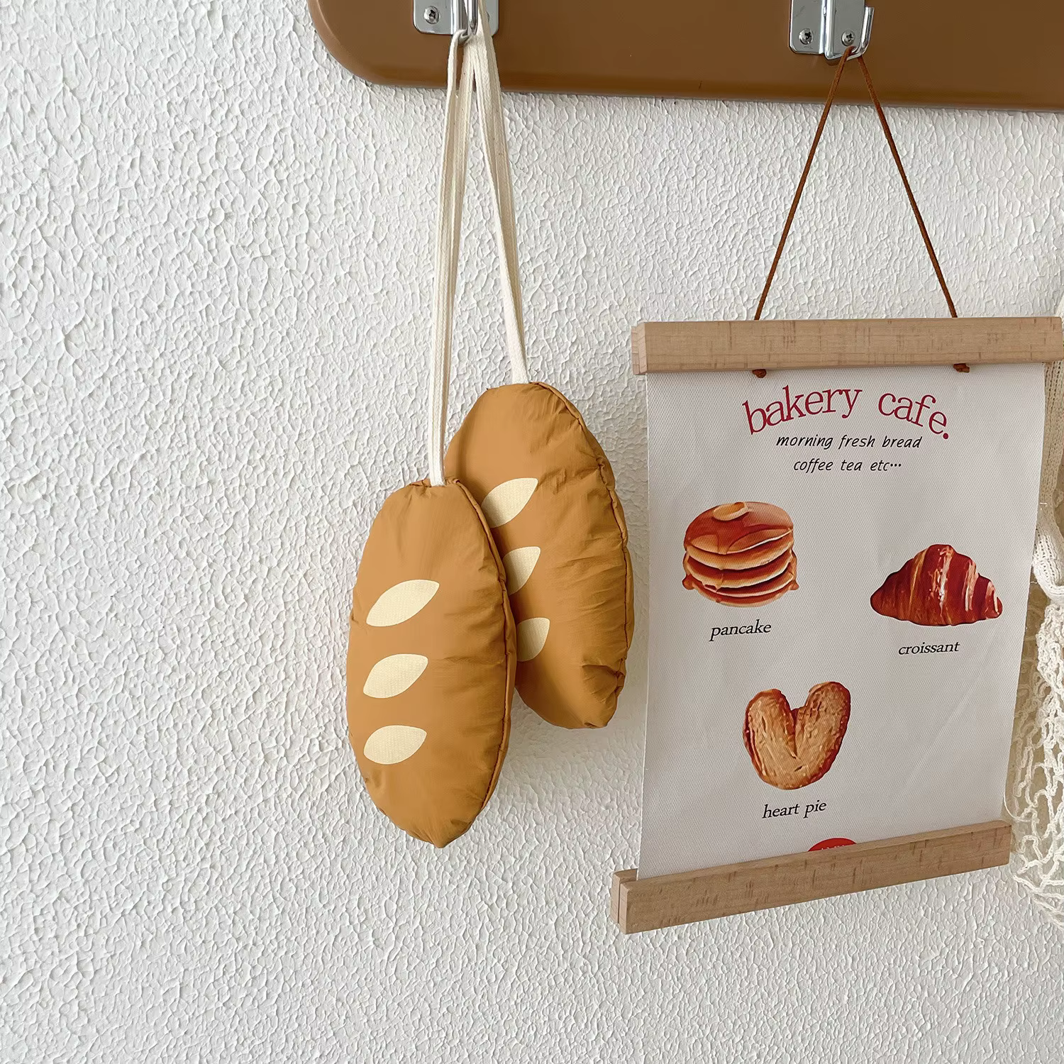 Sac de courses en forme de pain