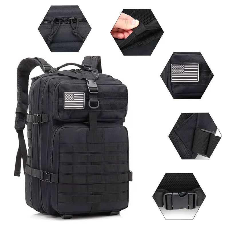 30/45L homme sacs à dos tactiques HkingTravel