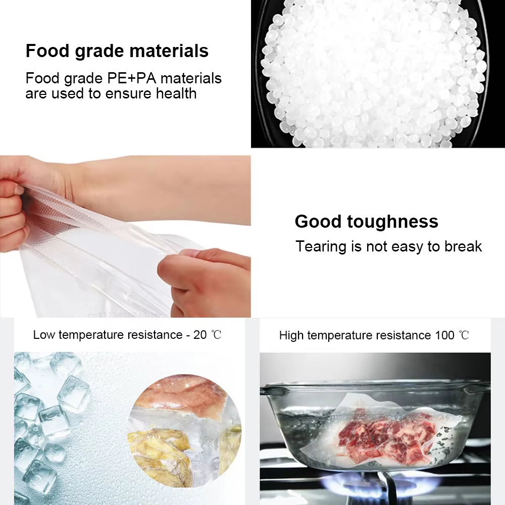 Sacs d'emballage sous vide pour aliments