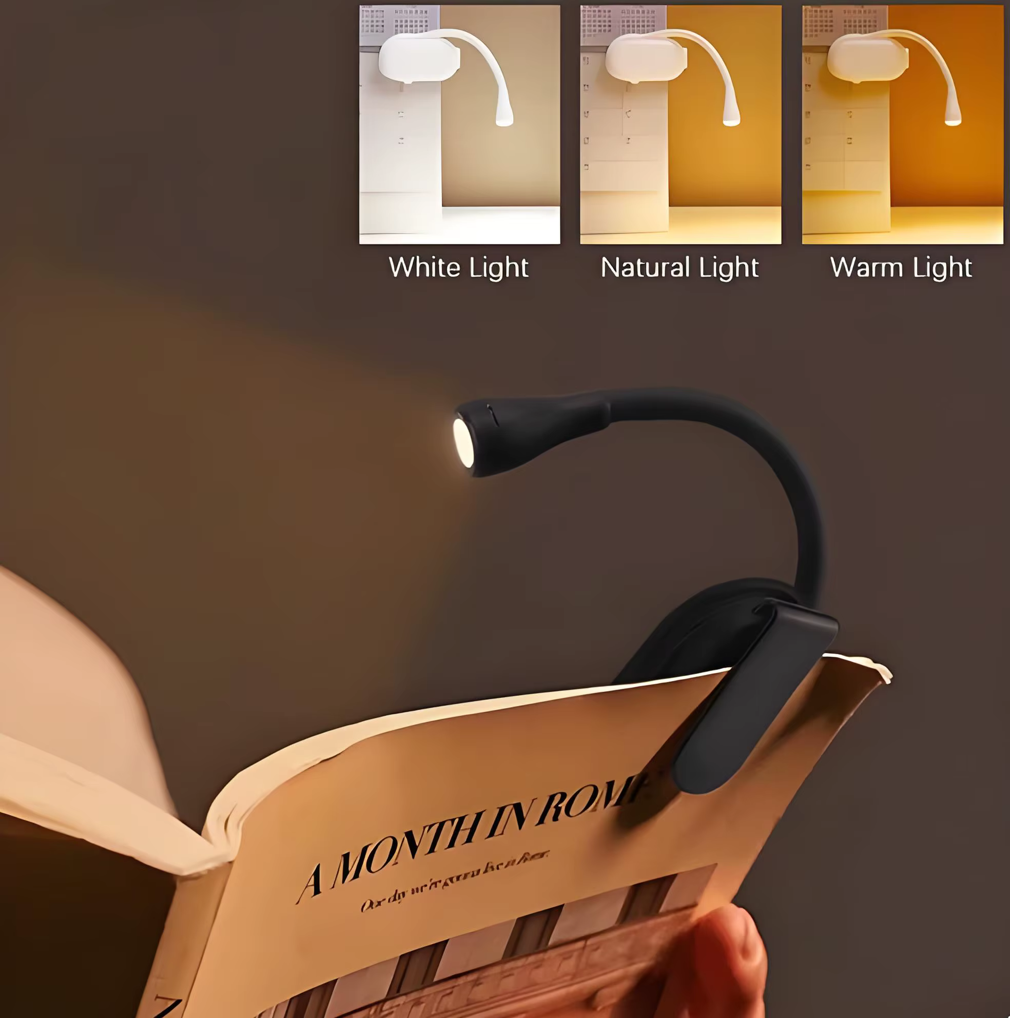 Lampe de lecture LED rechargeable par USB