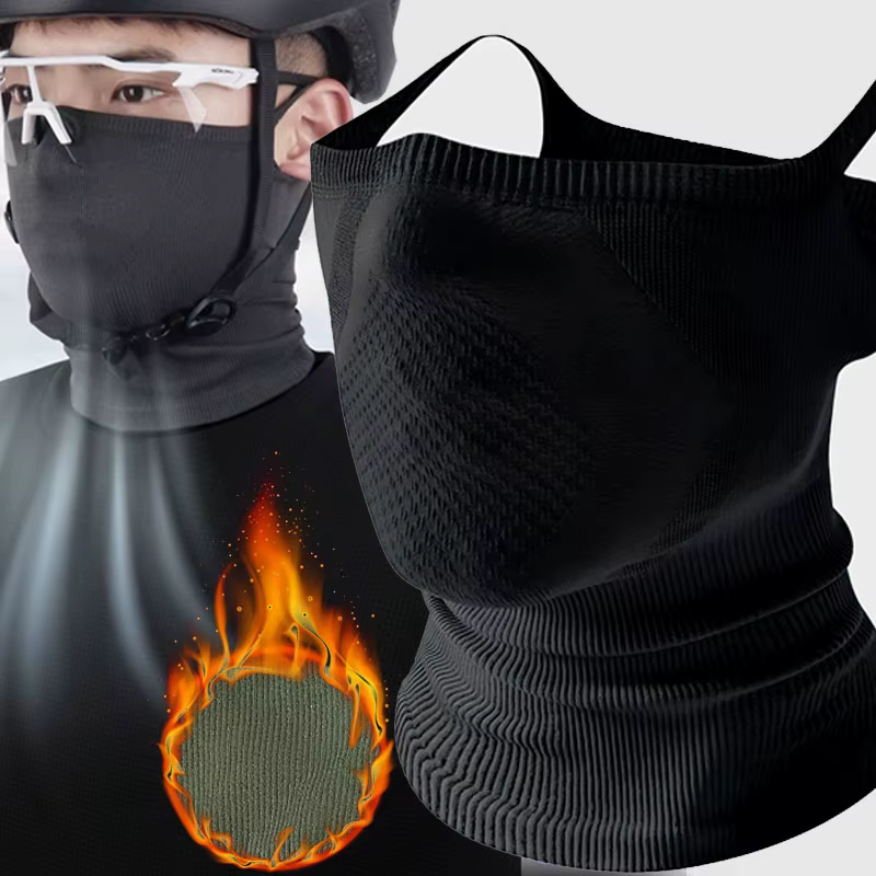 Sport plein visage respirant Protection solaire cyclisme vélo couverture faciale masques réutilisables randonnée Camping course cache-cou écharpe douce