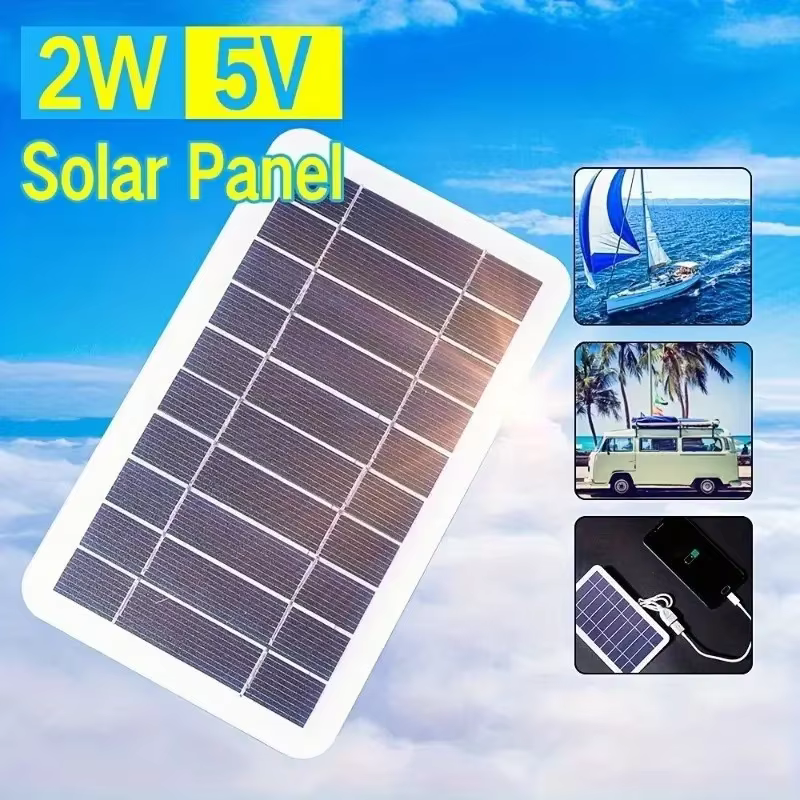 Panneau solaire portable avec USB pour la randonnée en plein air