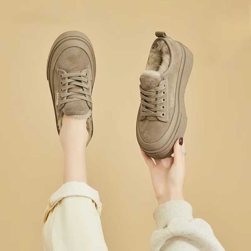 Plus plate-forme chaude épaisse nouvelle femme chaussures