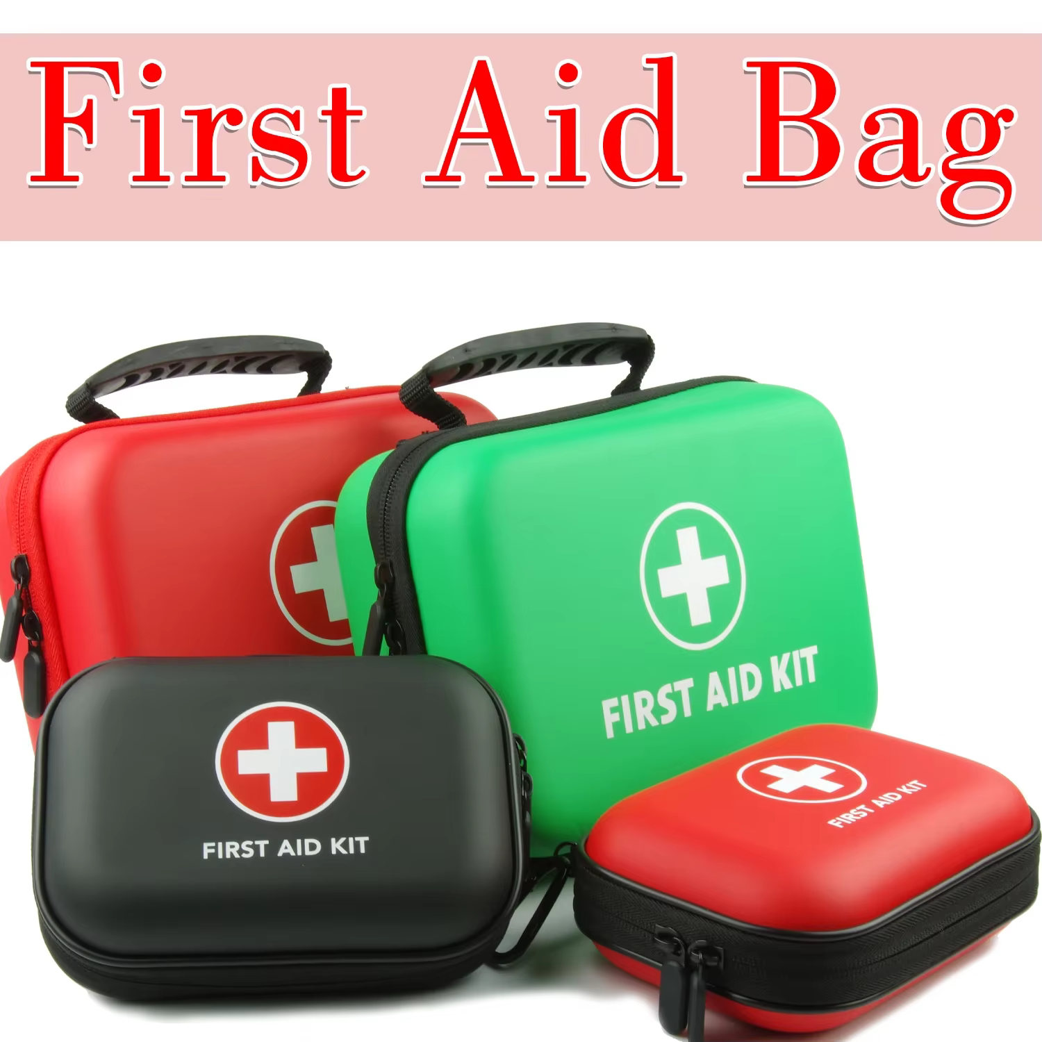 Sac de premiers secours en PU étanche 2025, vide pour voyage en plein air, voiture, maison, Kit de survie d'urgence, Camping domestique, petite boîte médicale
