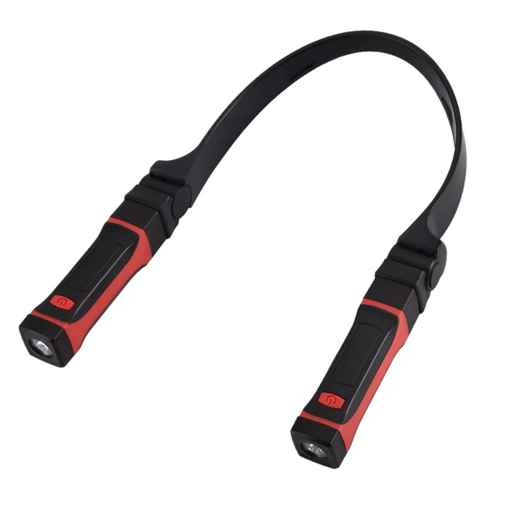 Transfrontalier nouveau LED cou lumière lecture lumière extérieure nuit course lumière barbecue lumière camping lumière éclairage travail magnétique