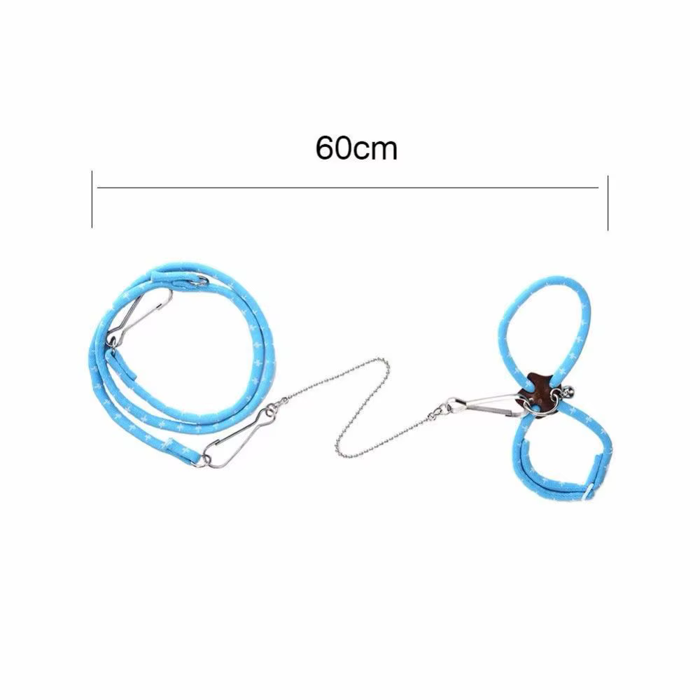 Petit furet réglable avec cloche, gerbille, corde en Nylon, gilet de souris, plomb de marche, fournitures pour animaux de compagnie, laisse pour Hamster