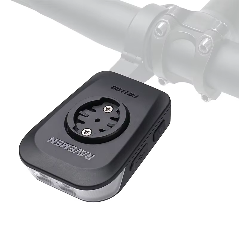 Phare de vélo Ravemen FR1100 à haute luminosité, allumage et extinction automatiques, compatible avec le compteur de vélo, charge USB C, lampe de vélo