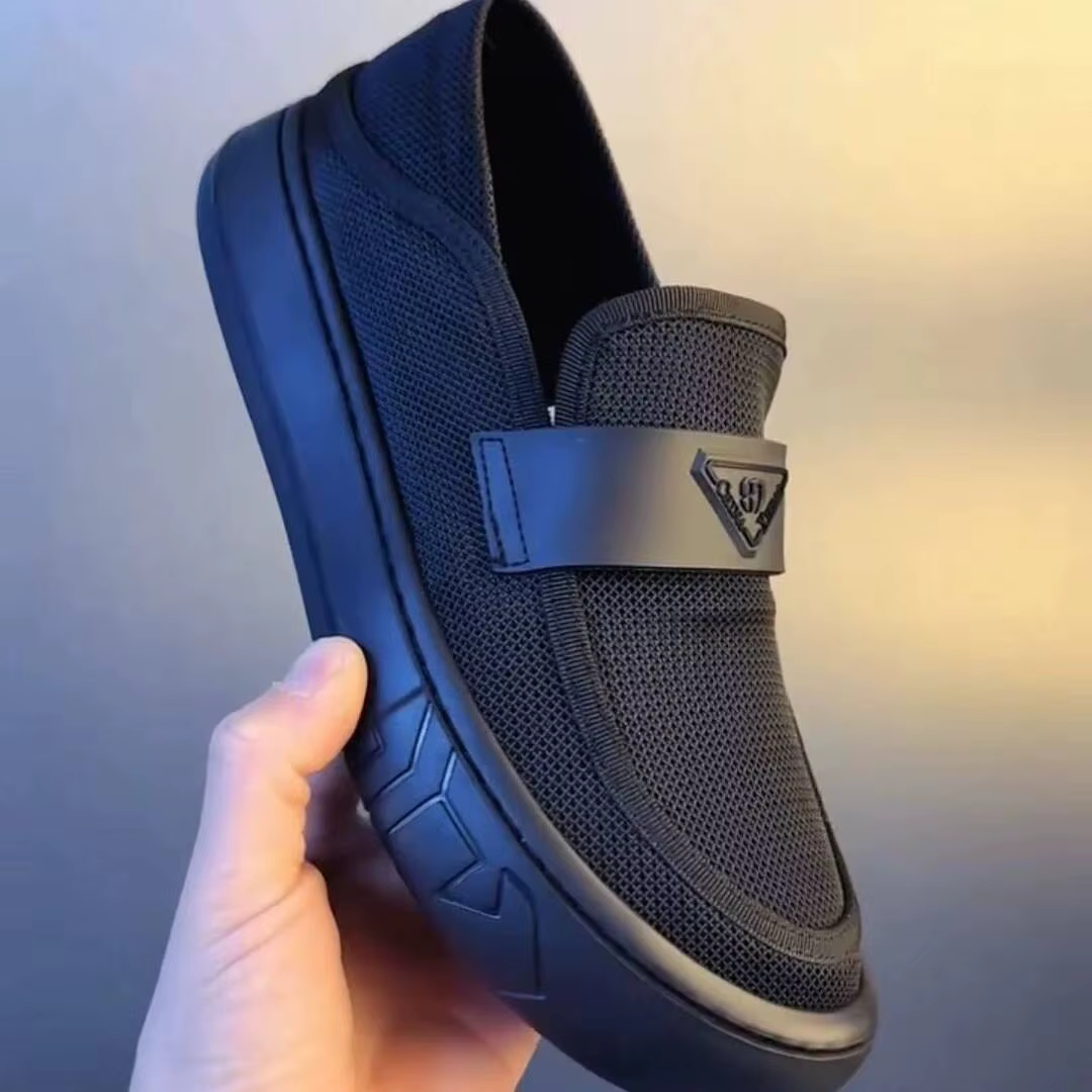 Chaussures Homme 2026 – Baskets Décontractées Ultra-légères à Enfiler en Maille Respirante