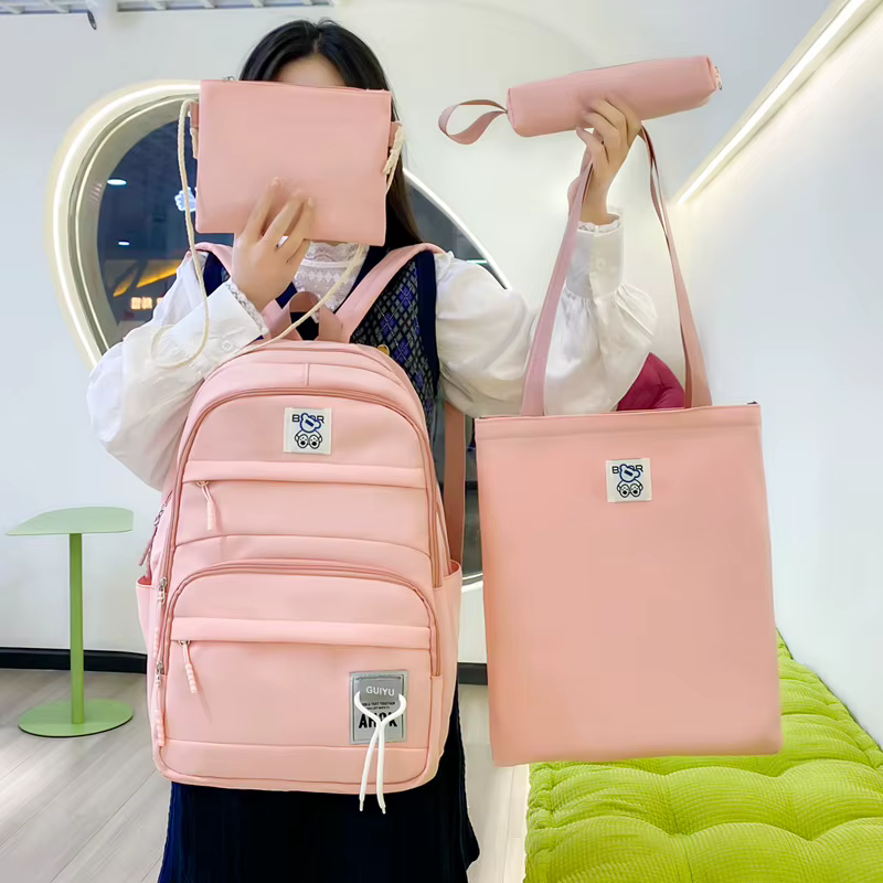 Sac à dos minimaliste à la mode pour femmes sac à dos d'étudiant de grande capacité sacs d'école à la mode Sac à dos décontracté sacs à dos mignons Sac
