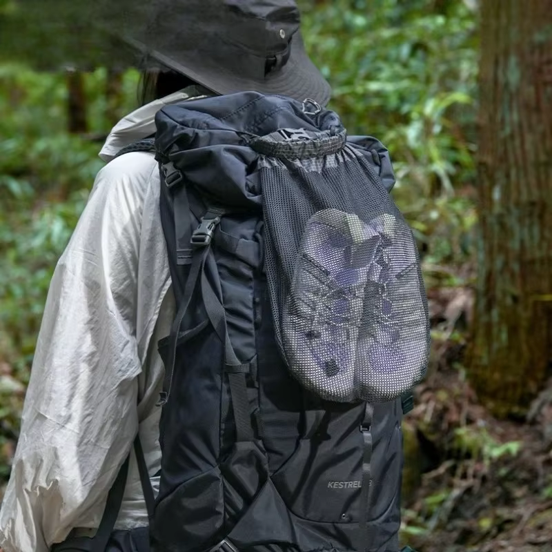 Dyneema Sac de voyage pour chaussures étanche - Pochette de rangement portable anti-poussière pour accessoires de sacs d'extérieur