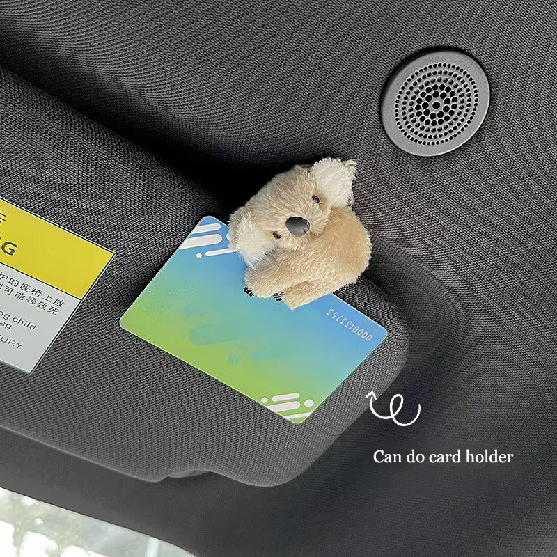 Peluche Koala mignon, décoration intérieure de voiture