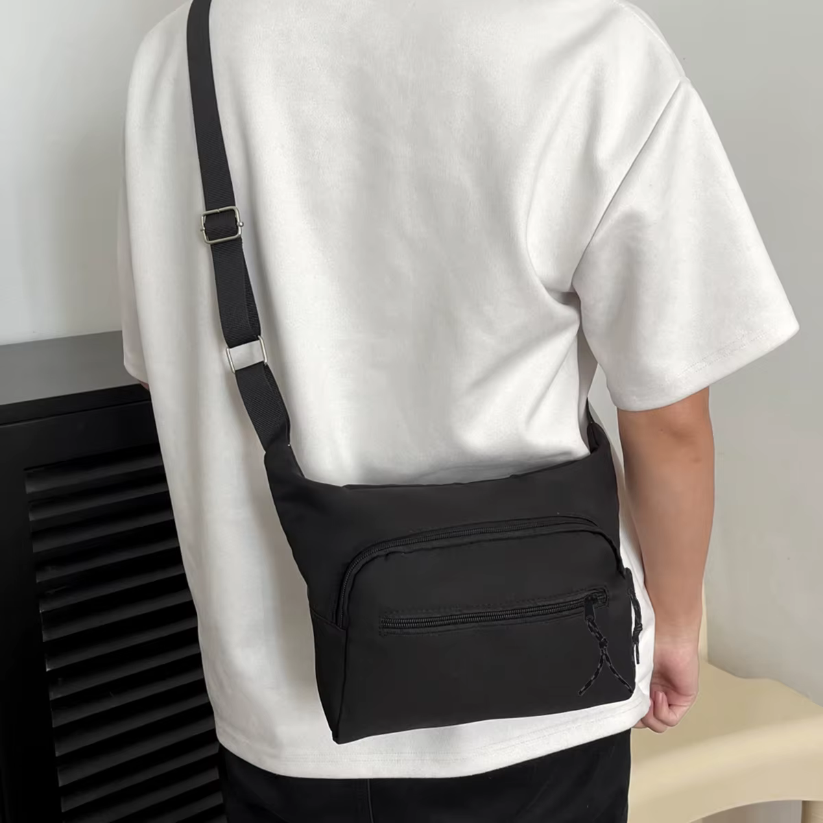 Sac à bandoulière en Nylon pratique pour voyage quotidien