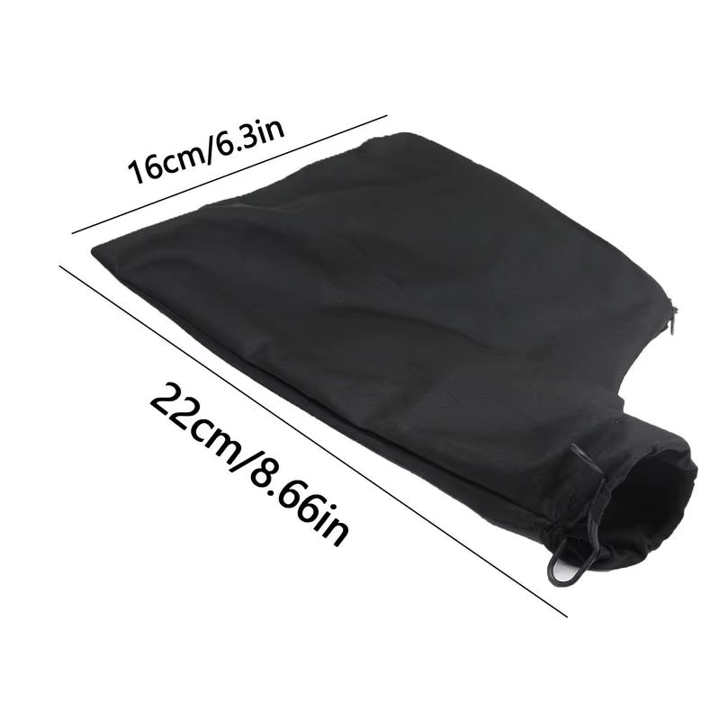 Sac de couverture Anti-poussière 255, pour scie à onglet, ponceuse à bande, collecteur de poussière, outils électriques, sacs de collecte en tissu noir