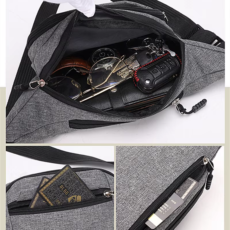 Sac de poitrine étanche pour hommes