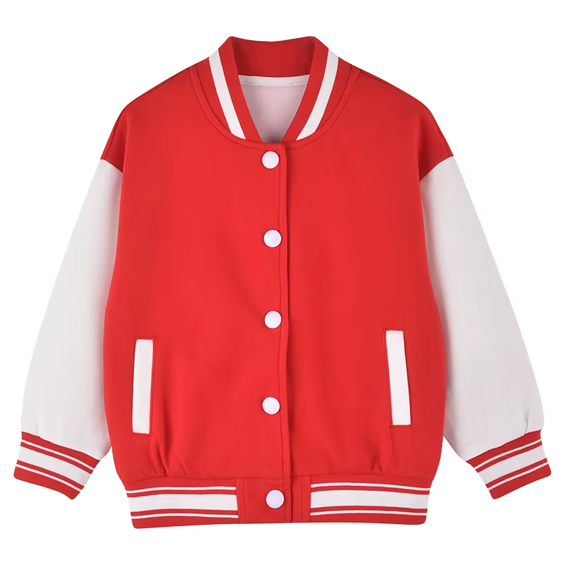 Vestes imprimées personnalisées, maillots de baseball, vestes personnalisées pour enfants avec noms et âges uniques