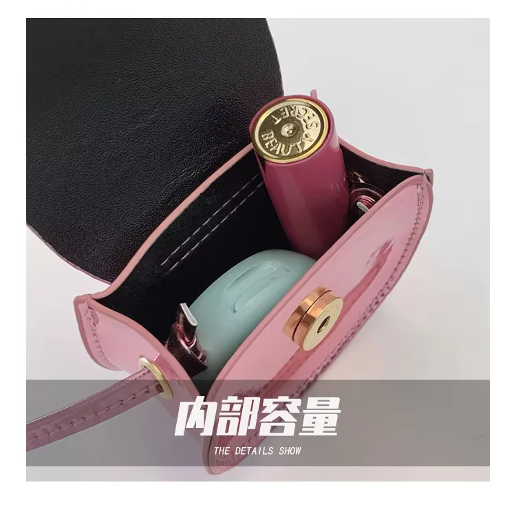 Femmes Mini mignon rouge à lèvres sac à main Mini Pu sac à bandoulière pour filles enfants petit sac à bandoulière mignon pièce clé écouteur sac